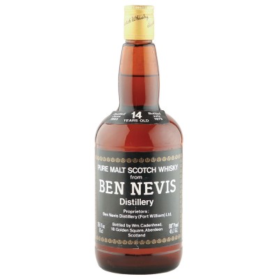 Ben Nevis 1965 14 Year Old, Cadenhead's 1979 Dumpy Bottling