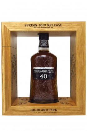 Highland Park Single Malt Scotch - Spring 2019 40 year old