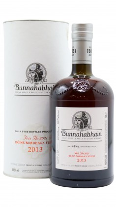 Bunnahabhain Feis Ile 2021 - Moine Bordeaux Finish 2013