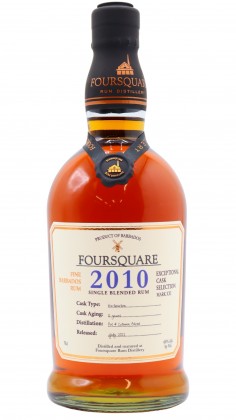 Foursquare Exceptional Cask Selection Mark XXI - Cask Strengt 2010 12 year old Rum