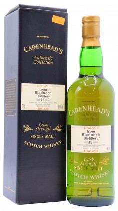 Bladnoch Cadenheads Authentic Collection 1980 15 year old