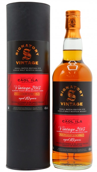 Caol Ila Signatory Small Batch #12 2013 10 ans