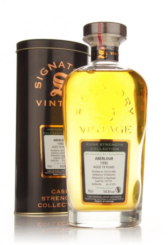 Aberlour 19 Year Old 1990 Signatory Cask #101774