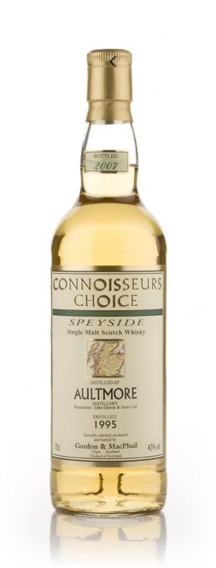 Aultmore 1995 Connoisseurs Choice Gordon and MacPhail