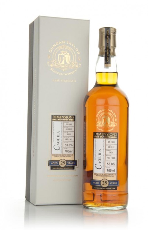 Caol Ila 29 Year Old 1983 Dimensions Duncan Taylor