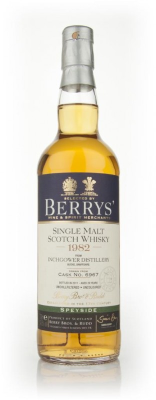 Inchgower 29 Year Old 1982 Berry Bros. & Rudd