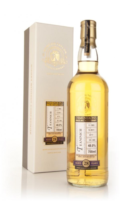 Teaninich 28 Year Old 1983 Dimensions Duncan Taylor