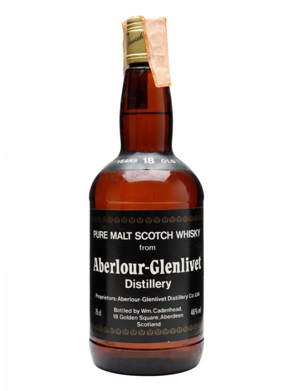 Aberlour Glenlivet 18 Year Old Bottled 1980s Cadenhead's
