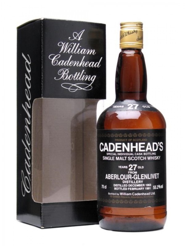 Aberlour 1963 27 Year Old Cadenhead's