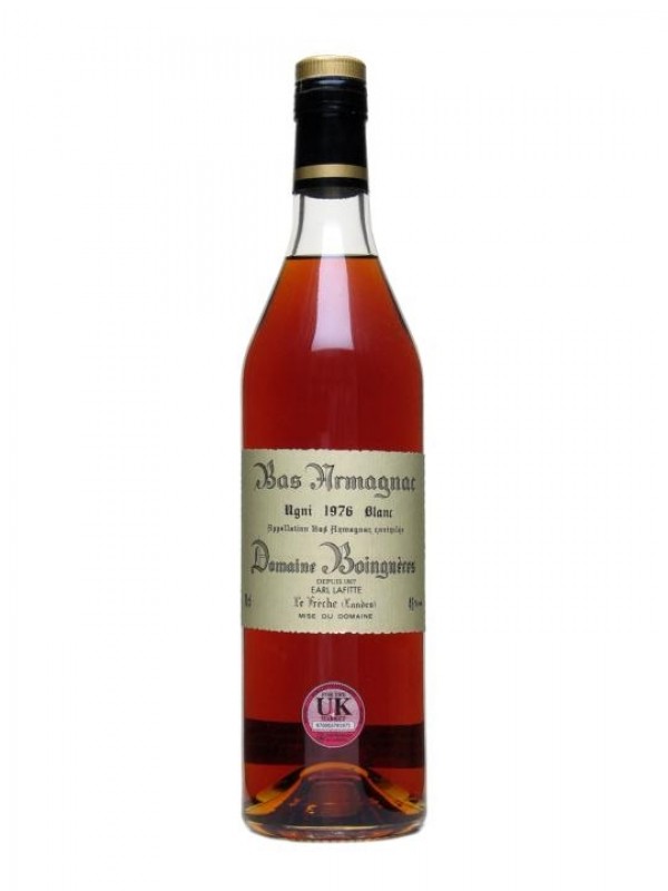 Domaine Boingneres 1976 Bas Armagnac Ugni Blanc