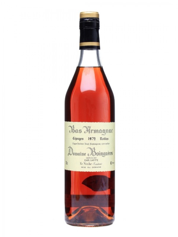 Domaine Boingneres 1972 Bas Armagnac / Cepages Nobles