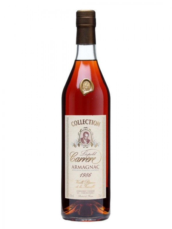 Collection Leopold Carrere 1986 Armagnac