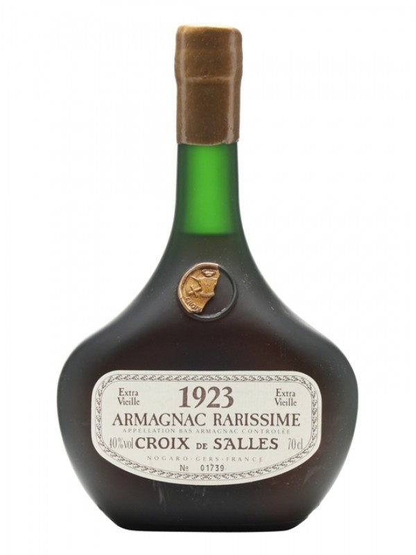 Croix de Salles 1923 Armagnac Bottled 1993
