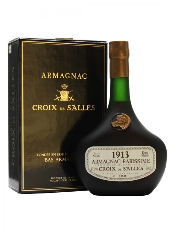 Croix de Salles 1913 Armagnac Bottled 1993