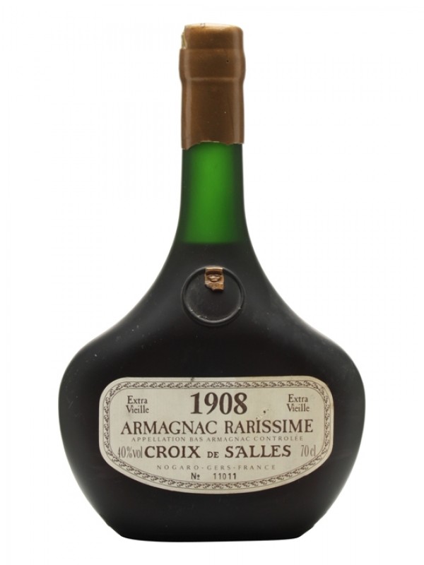 Croix de Salles 1908 Armagnac Bottled 1993
