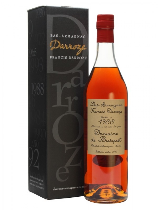 Domaine de Busquet 1988 Armagnac Bottled 2012
