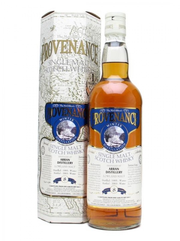 Arran 1995 8 Year Old McGibbon's Provenance