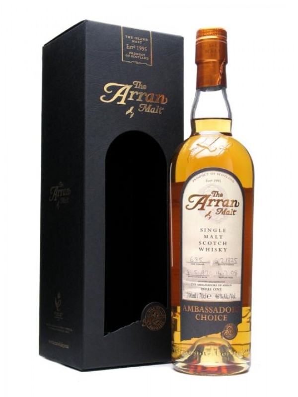 Arran 1997 Ambassador's Choice Bottled 2008