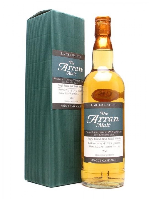 Arran Lepanto PX Brandy Cask Finish