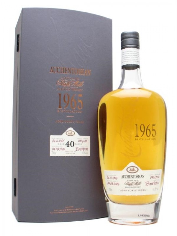 Auchentoshan 1965 40 Year Old Bourbon Cask