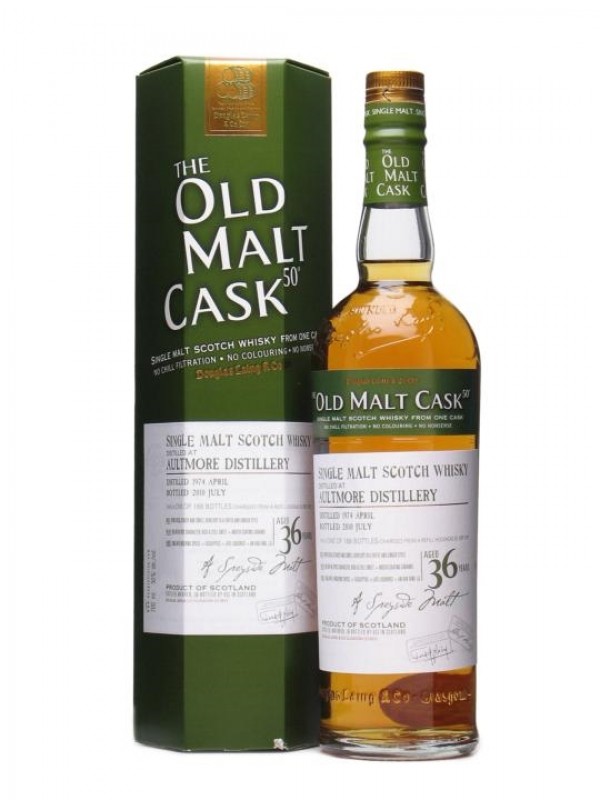 Aultmore 1974 36 Year Old Old Malt Cask #3741 Douglas Laing