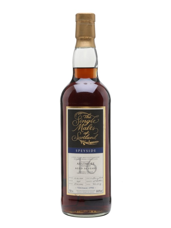Aultmore 1990 16 Year Old Sherry Cask Single Malts of Scotland
