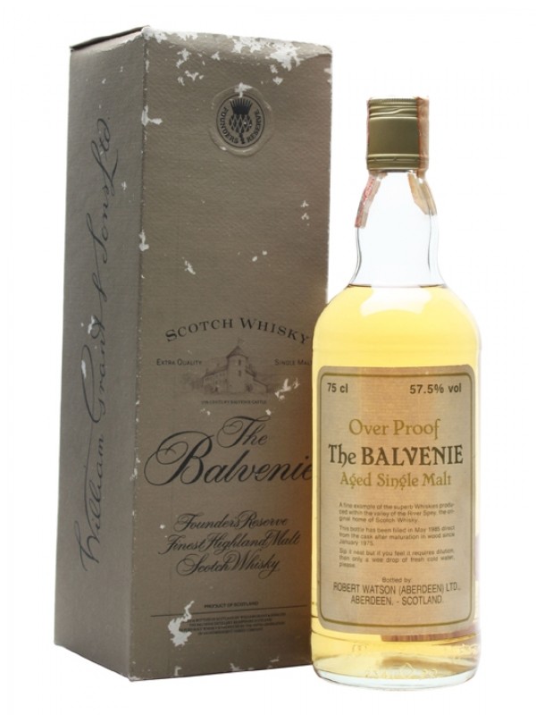Balvenie 1975 10 Year Old Robert Watson