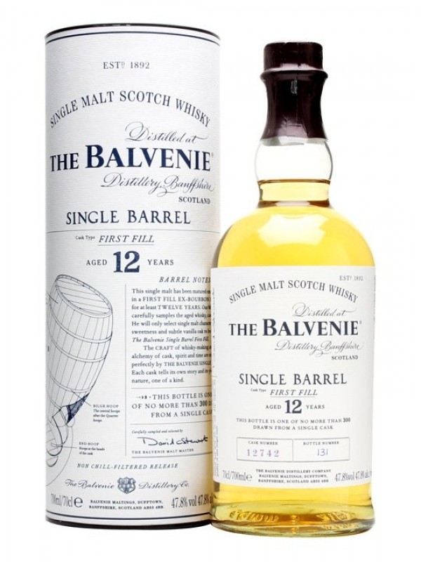 Balvenie 12 Year Old Single Barrel First Fill