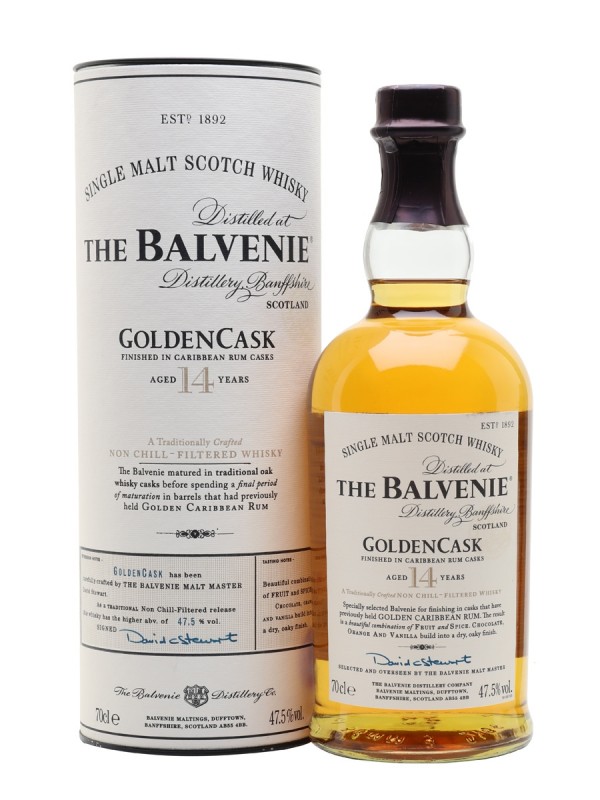 Balvenie 14 Year Old / Golden Cask Rum Finish