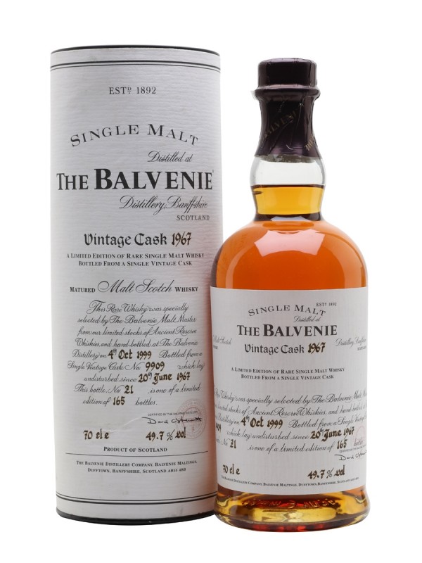 Balvenie 1967 32 Year Old Cask 9909