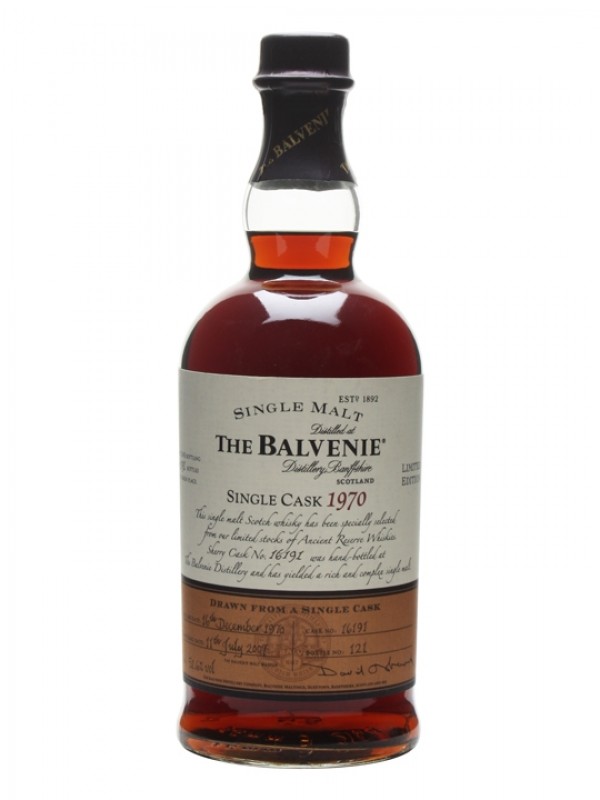 Balvenie 1970 Sherry Cask #16191