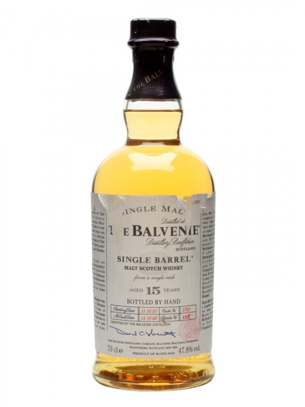 Balvenie 1988 15 Year Old Single Barrel