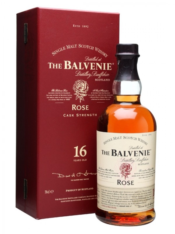 Balvenie 1991 Rose 16 Year Old First Release