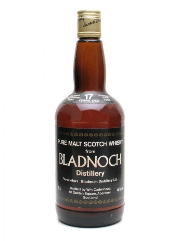Bladnoch 1965 17 Year Old Cadenhead's