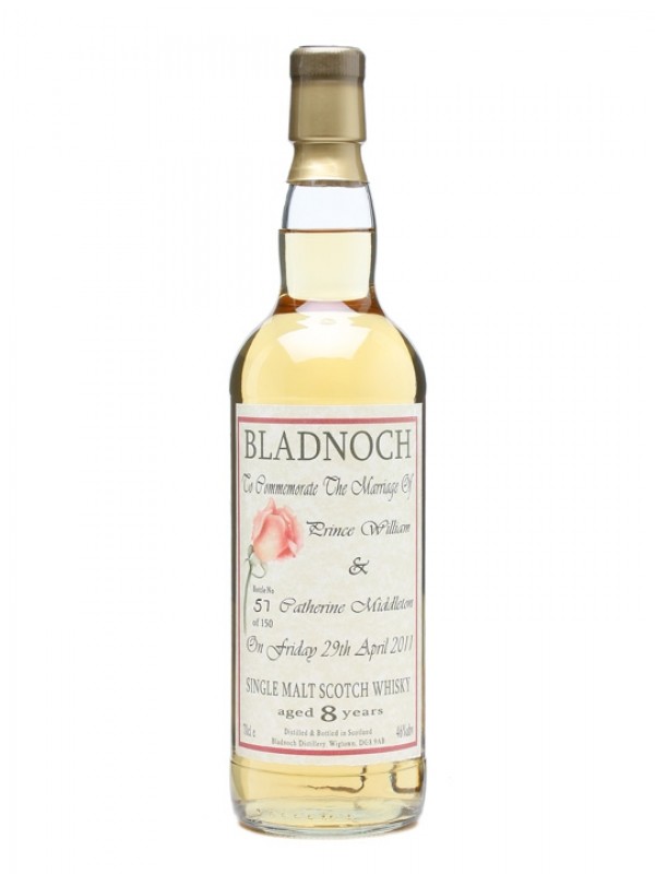 Bladnoch 8 Year Old Royal Wedding