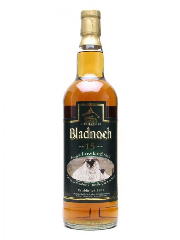 Bladnoch 15 Year Old Sheep Label