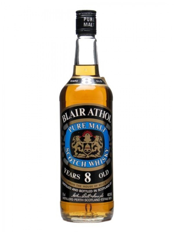 Blair Athol 8 Year Old Bottled 1980's 75cl