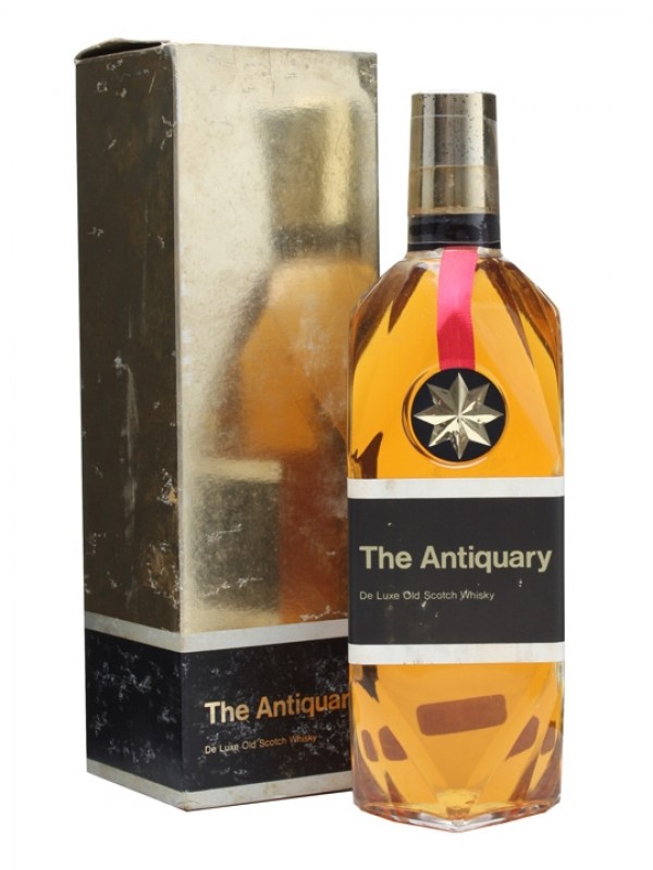 Antiquary Red Ribbon Gold Cap Bottled 1970s