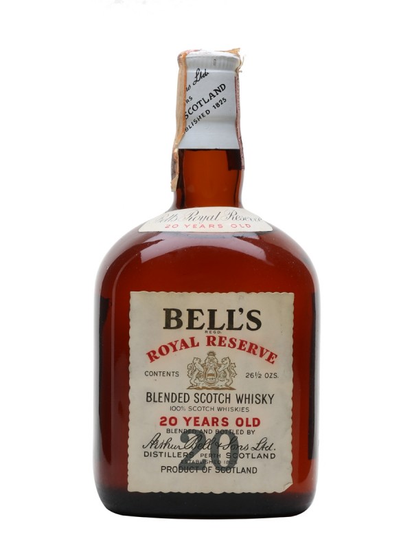 Bell's Royal Reserve 20 Year Old Bottled 1960s