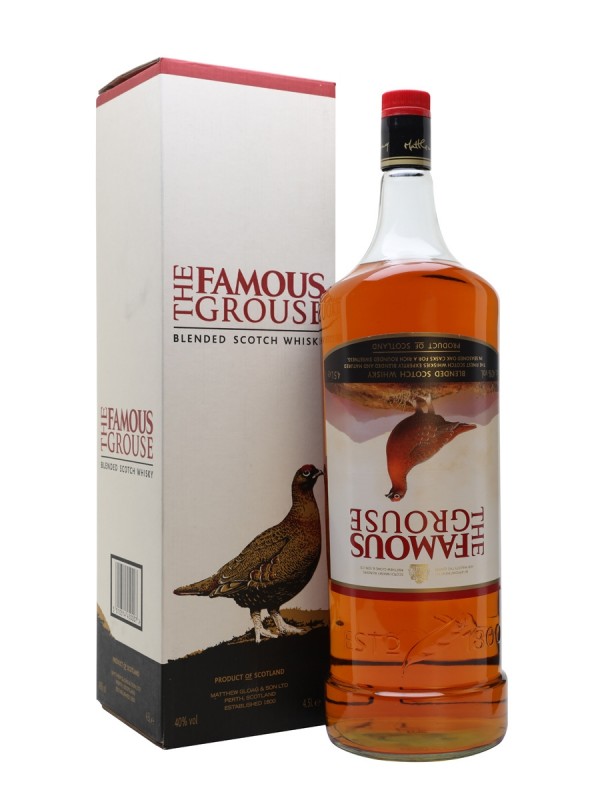 Famous Grouse Bar Bottle