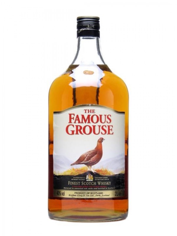 Famous Grouse Handle Bottle
