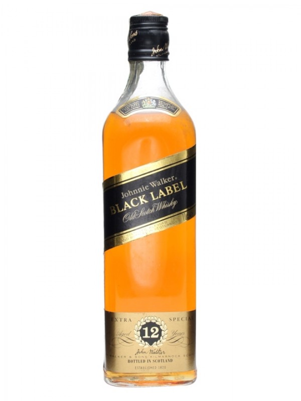 Johnnie Walker Black Label 12 Year Old Bottled 1990s