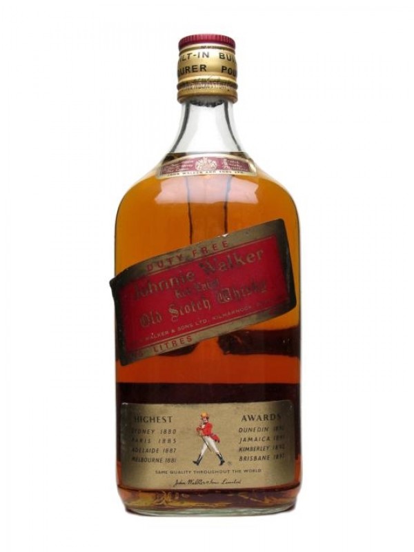 Johnnie Walker Red Label Bottled 1980's