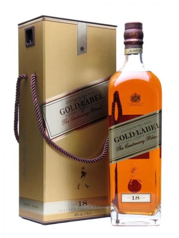 Johnnie Walker Gold Label 18 Year Old Large Bottle