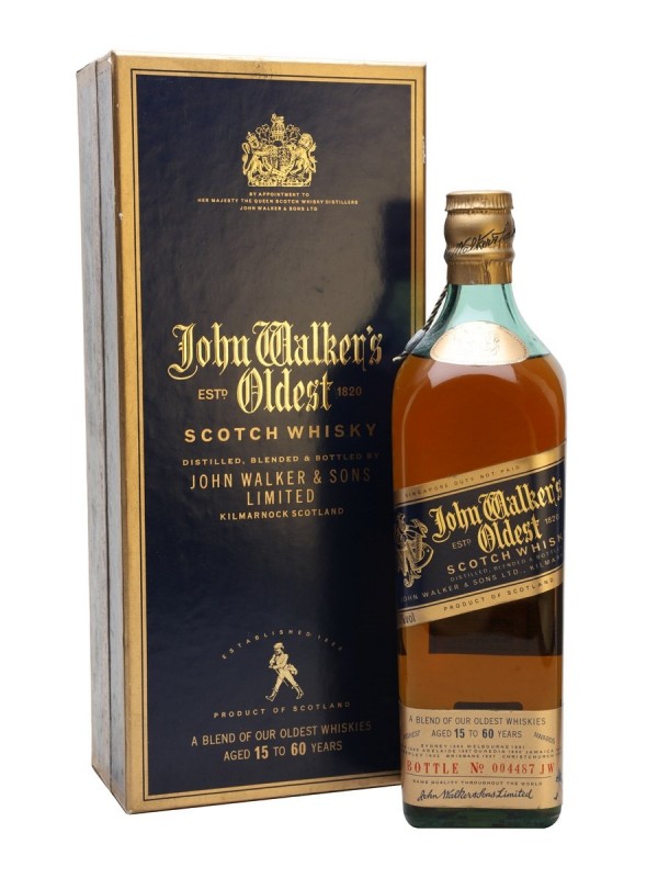 Johnnie Walker Oldest 15 60 Year Old Unboxed