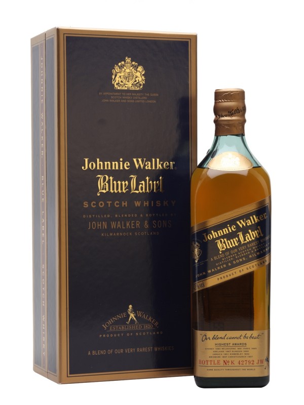 Johnnie Walker Blue Label Bottled 1990s