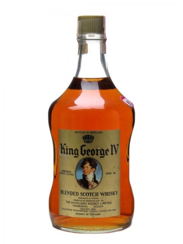 King George IV Bottled 1980s Half Gallon