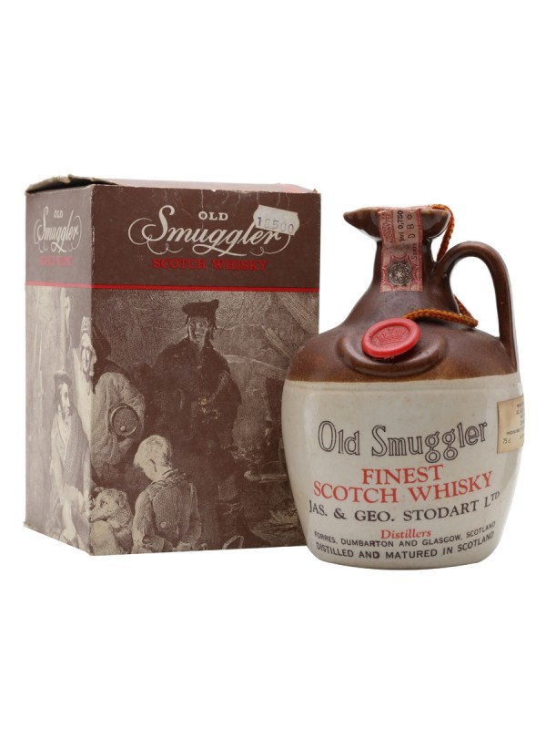 Old Smuggler Ceramic Bottled 1970's