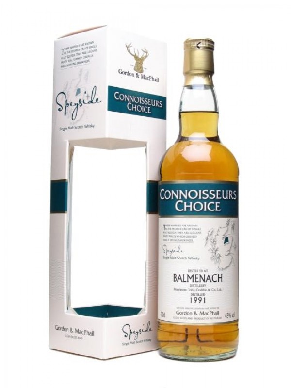 Balmenach 1991 Connoisseurs Choice Gordon & Macphail