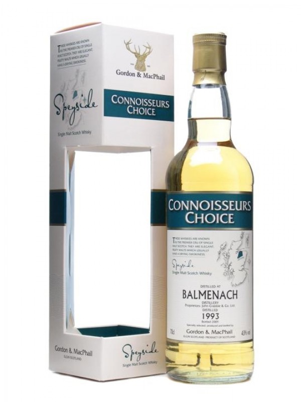 Balmenach 1993 Connoisseurs Choice Gordon & Macphail